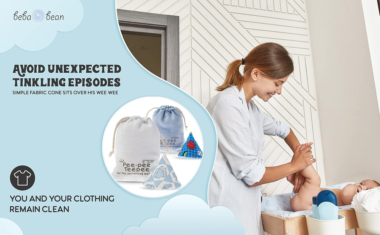 (1, Digger Blue) - the Peepee Teepee for the Sprinkling Weewee: Digger in Cellophane Bag image number 6