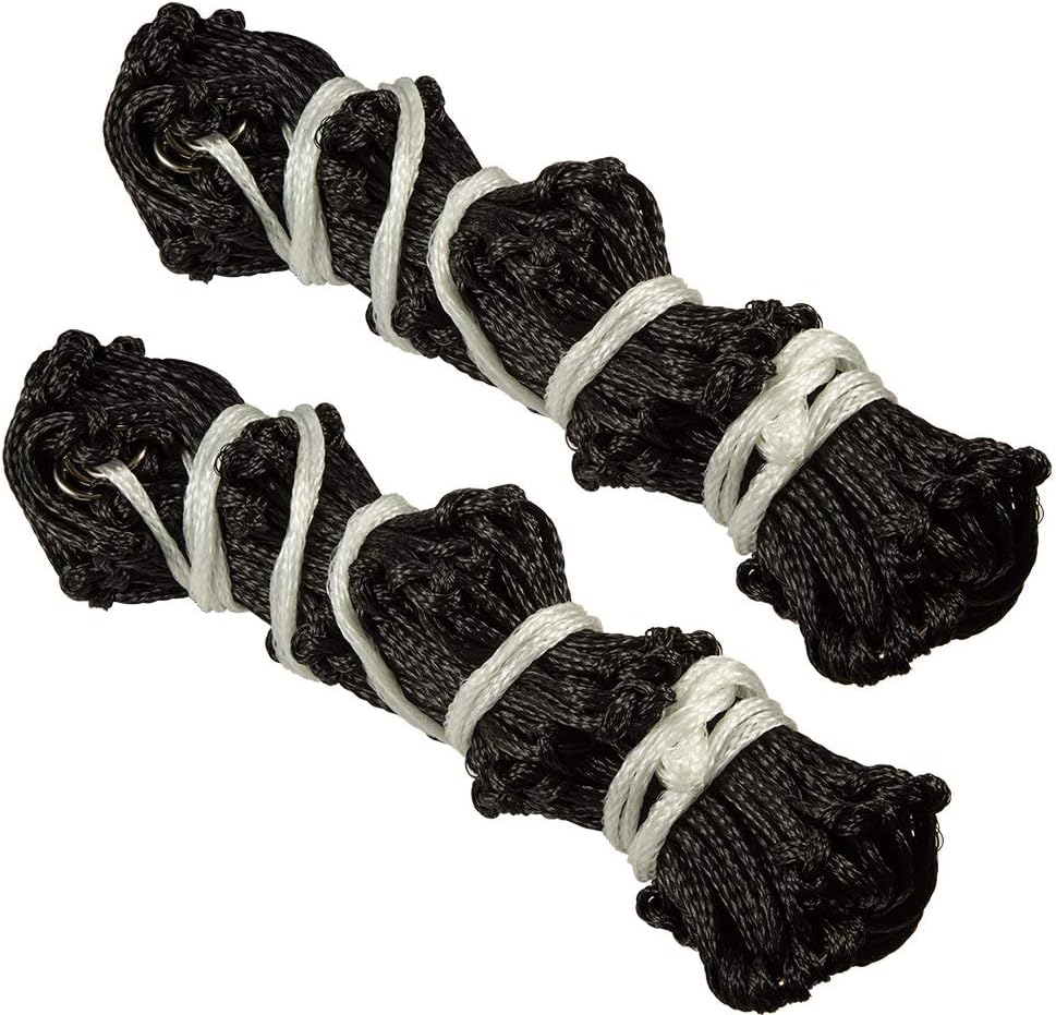 B BLOOMOAK 2 Pcs Horse Hay Net 40" Slow Feeder Hay Bag Equestrian Feeding Supplies (Black) image number 6