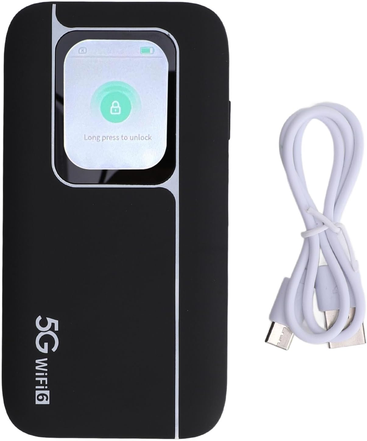 Portable Wifi Device for Travel, 2 Inch Screen High Speed 5G Portable Wifi Mobile Hotspot, Connect up to 16 Devices, Support 5G Nr, 4G, Mobile Hotspot Router with Led Lights image number 3