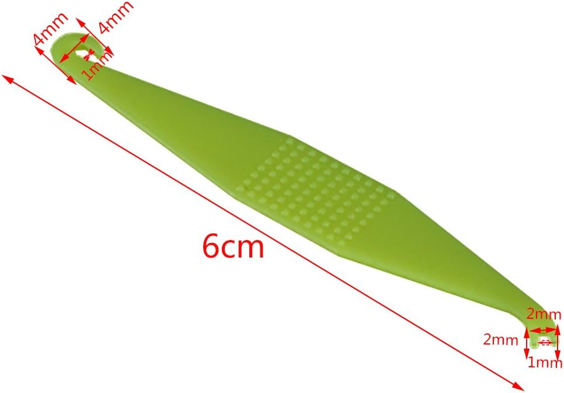 Wecando Dental Elastic Rubber Bands Placers for Braces Disposable Plastic Orthodontic Elastic Placers Multi-Color image number 3