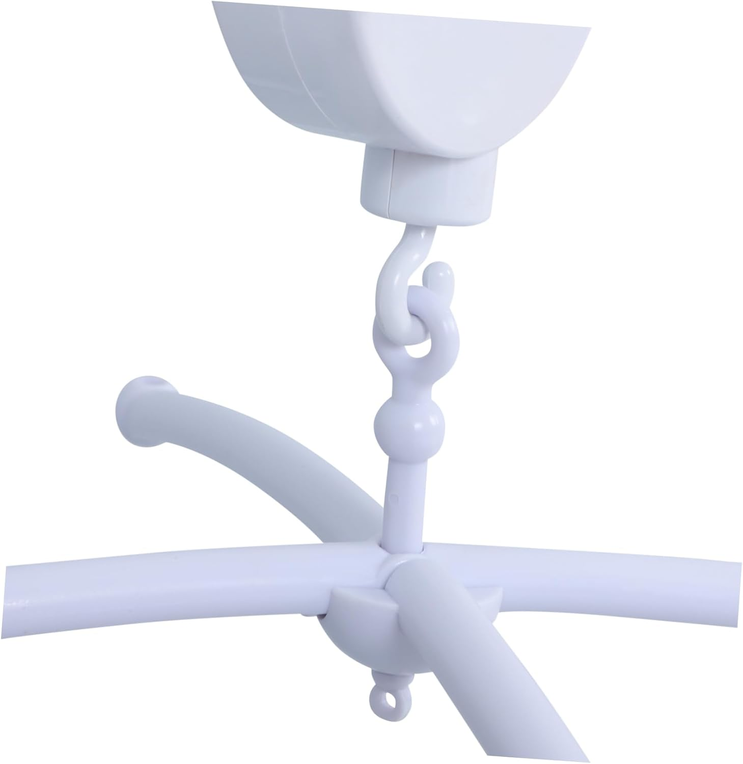 1Set Adjustable Height Mobile Arm Secure Clamp Crib Mobile Stand for Enhanced Sensory Development Tool Setup Compatible with Various Cribs Bed Bell Holder image number 3