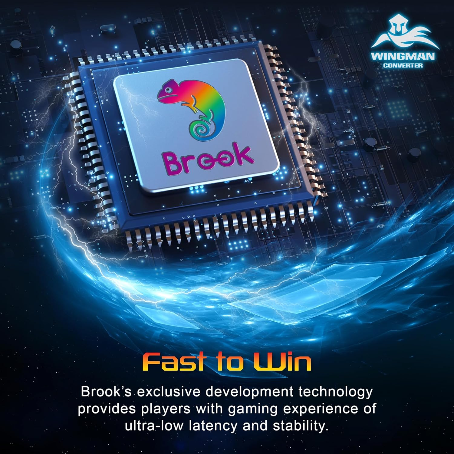 Brook Wingman PS2 Converter for Xbox 360/Xbox One/Xsx|S/Xbox Elite 1&2/Ps5/Ps4/Ps3/Switch Pro Controller to PS2/PS/PS Classic - Clear Edition image number 4