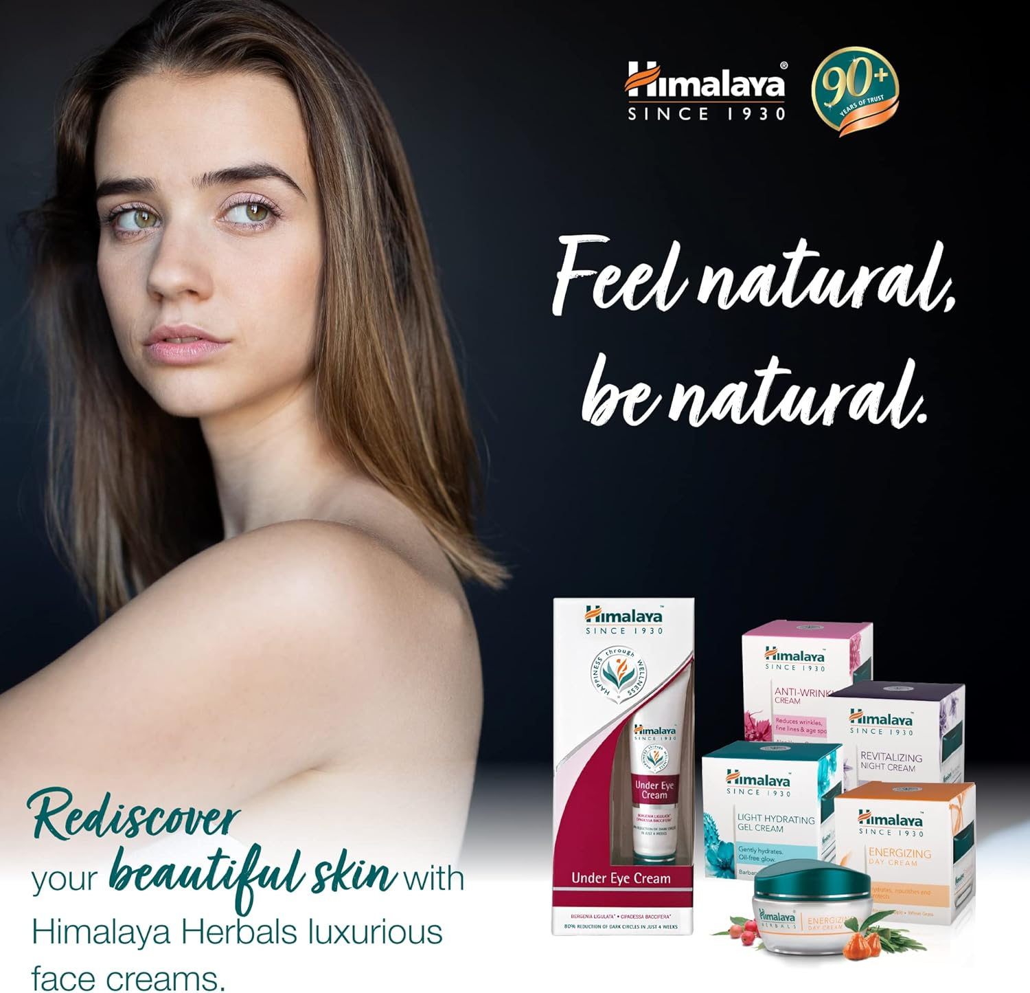 Himalaya Herbals Revitalizing Night Cream to Boosts Skin Oxygen, Removes Dullness, Dark Spots, Uneven Skin Tone, Replenishes Skin Moisture Overnight, Non-Oily Face Cream 50 G
