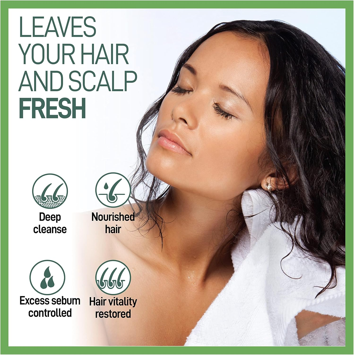 Herbal Shampoo for Normal to Oily Hair by Moraz for Unisex - 17 Oz Shampoo image number 6