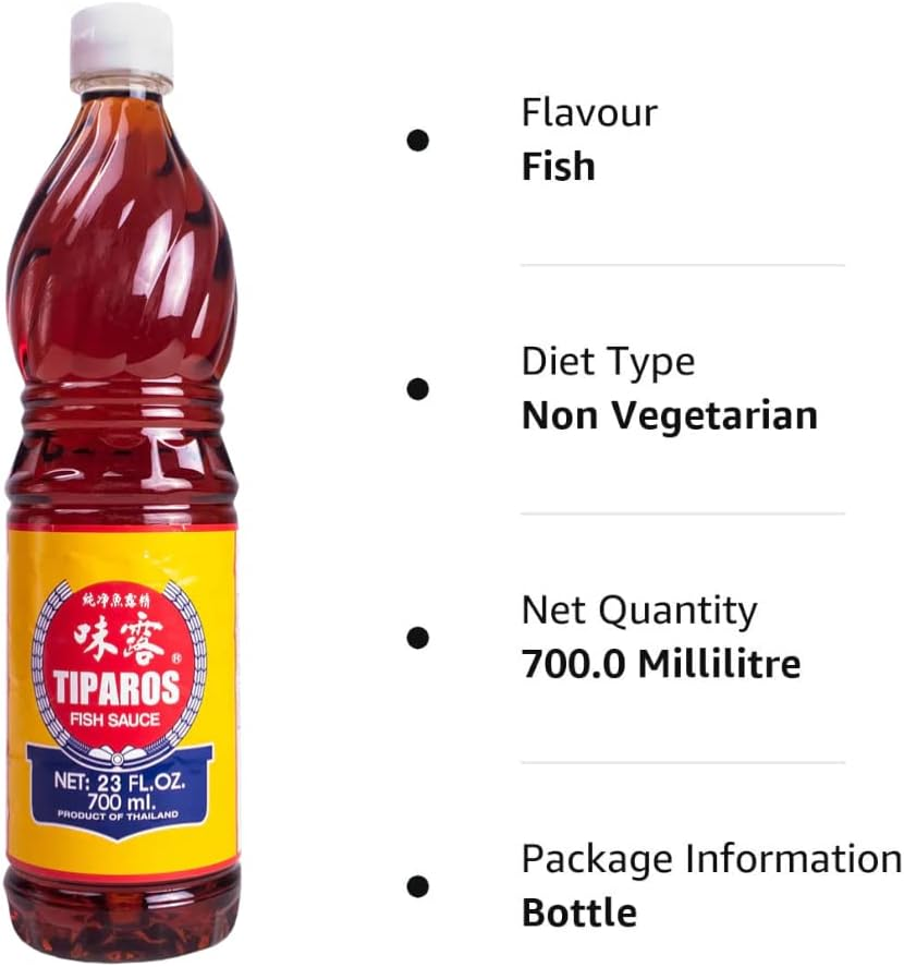 Tiparos Fish Sauce 700 Ml image number 2