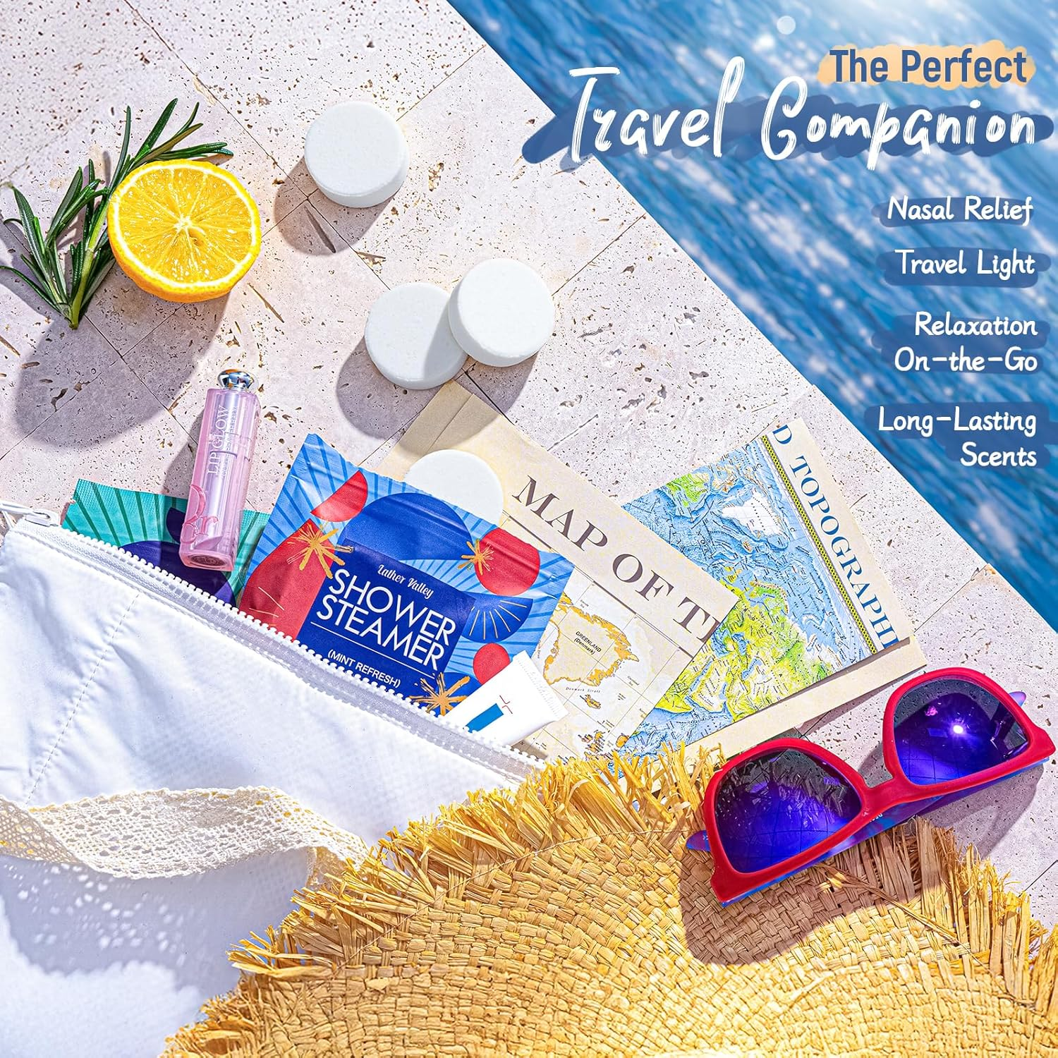 Aromatherapy & Sport Shower Steamers &ndash; 24 Pack Shower Bombs with 6 Scents, 100% Pure Essential Oils, Refreshing & Relaxing, Spa & Birthday Gifts for Women, Ideal Summer Self-Care & Father&rsquo;S Day Gift image number 2