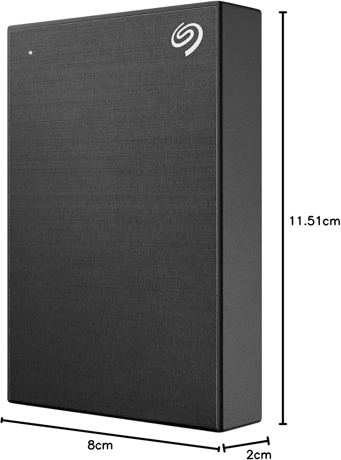 Seagate STKZ4000400 4TB One Touch External Hard Disk Drive with Password, Black image number 1