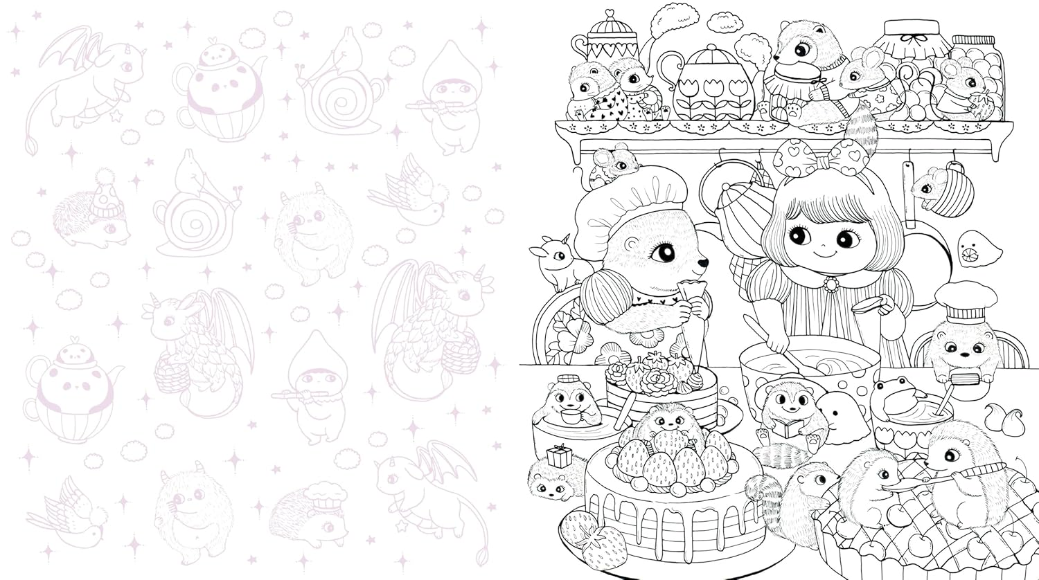 Lulu'S House of Wonder Coloring Book: Step inside & Color Fantastical Creatures & Cozy Scenes image number 2