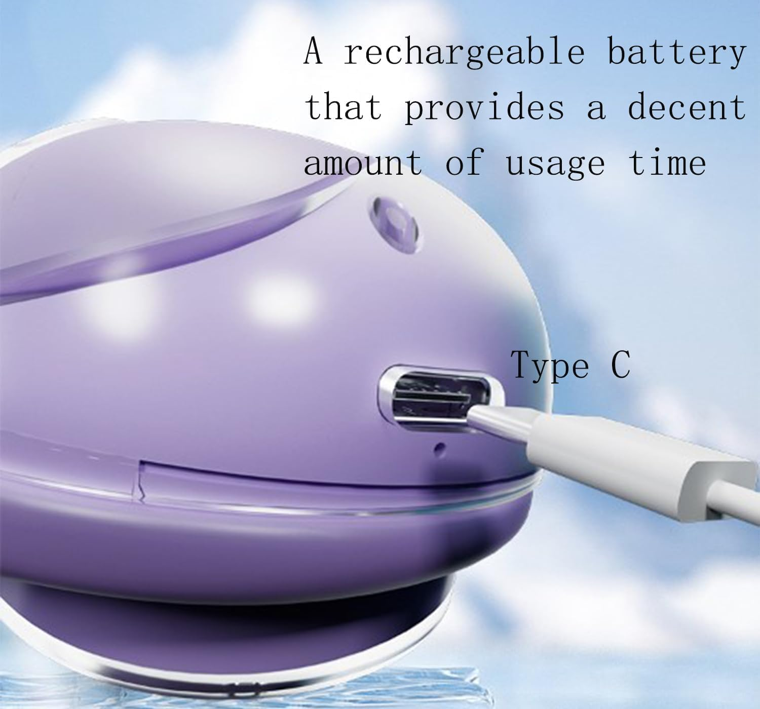 Awaze Labs Earbuds, Hy-T26 Headphones, Awaze Labs X15 Pro Earbuds, Small Coconut Bluetooth Headset, Hy-T26 X15 Pro Earphone Wireless Bluetooth, Small Coconut Ball TWS Bluetooth Earphone (Purple)