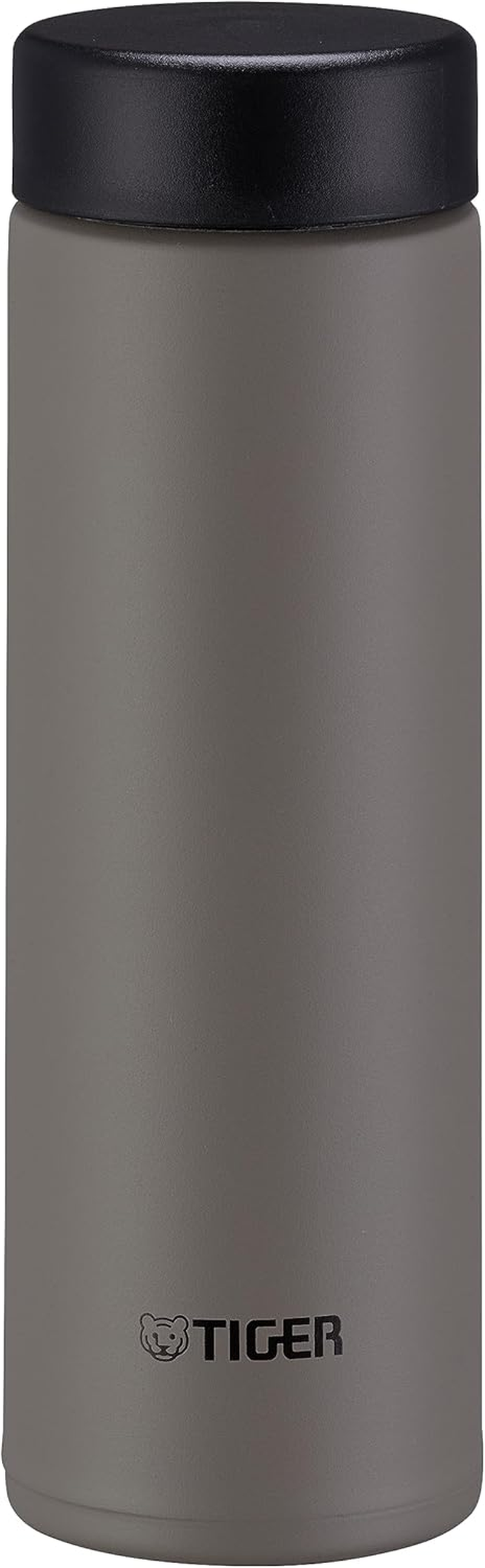 Tiger Water Bottle, 10.1 Fl Oz (300 Ml), White Water, Screw Stainless Steel Bottle, Includes Lid and Seal, Easy to Wash Only 2 Pieces, Easy Cap, Vacuum Insulated, Mug, Thermal Insulation, Tumbler,