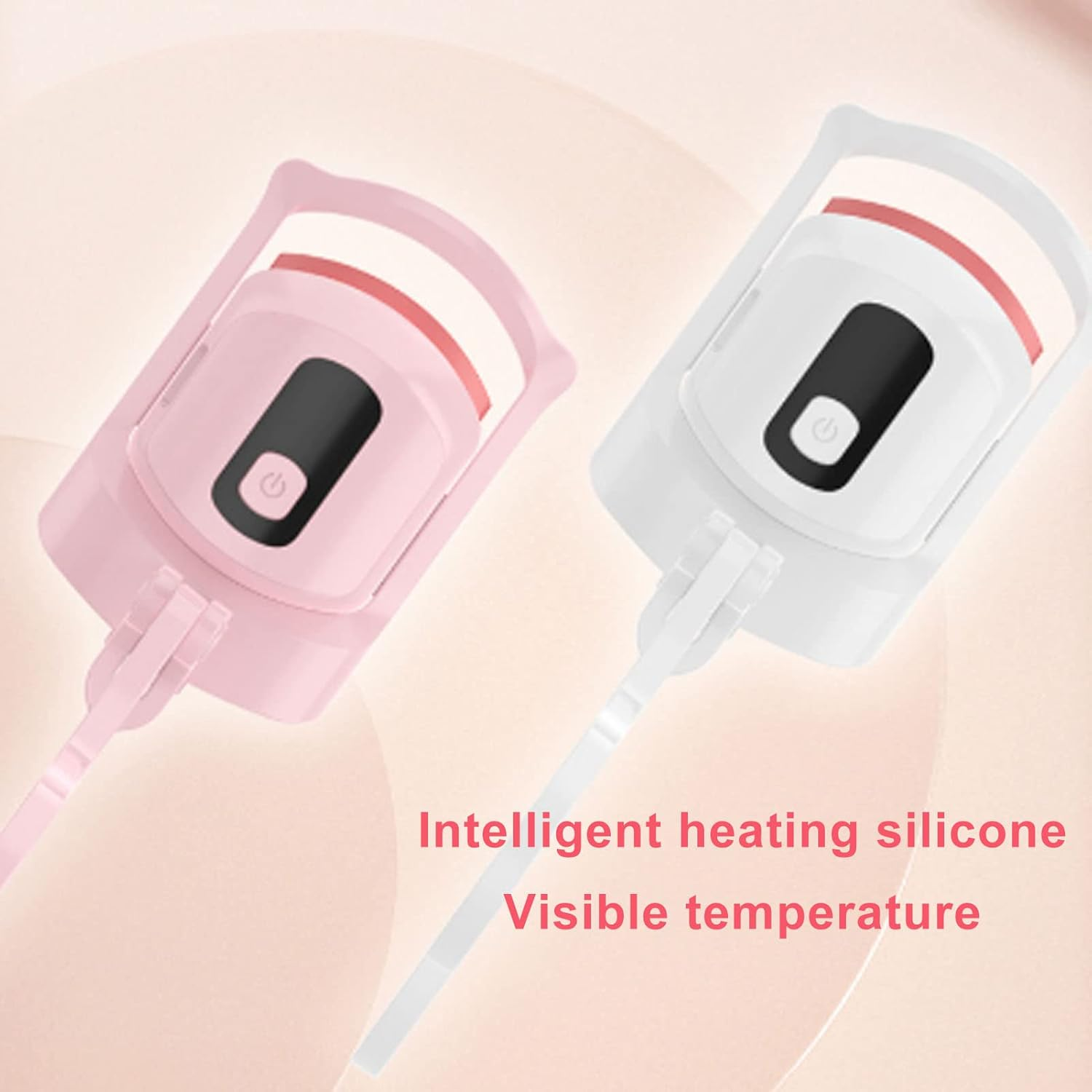 ELECTRIC HEATING EYELASH CURLER LCD TEMPERATURE CONTROLLED for ALL EYE SHAPES image number 2