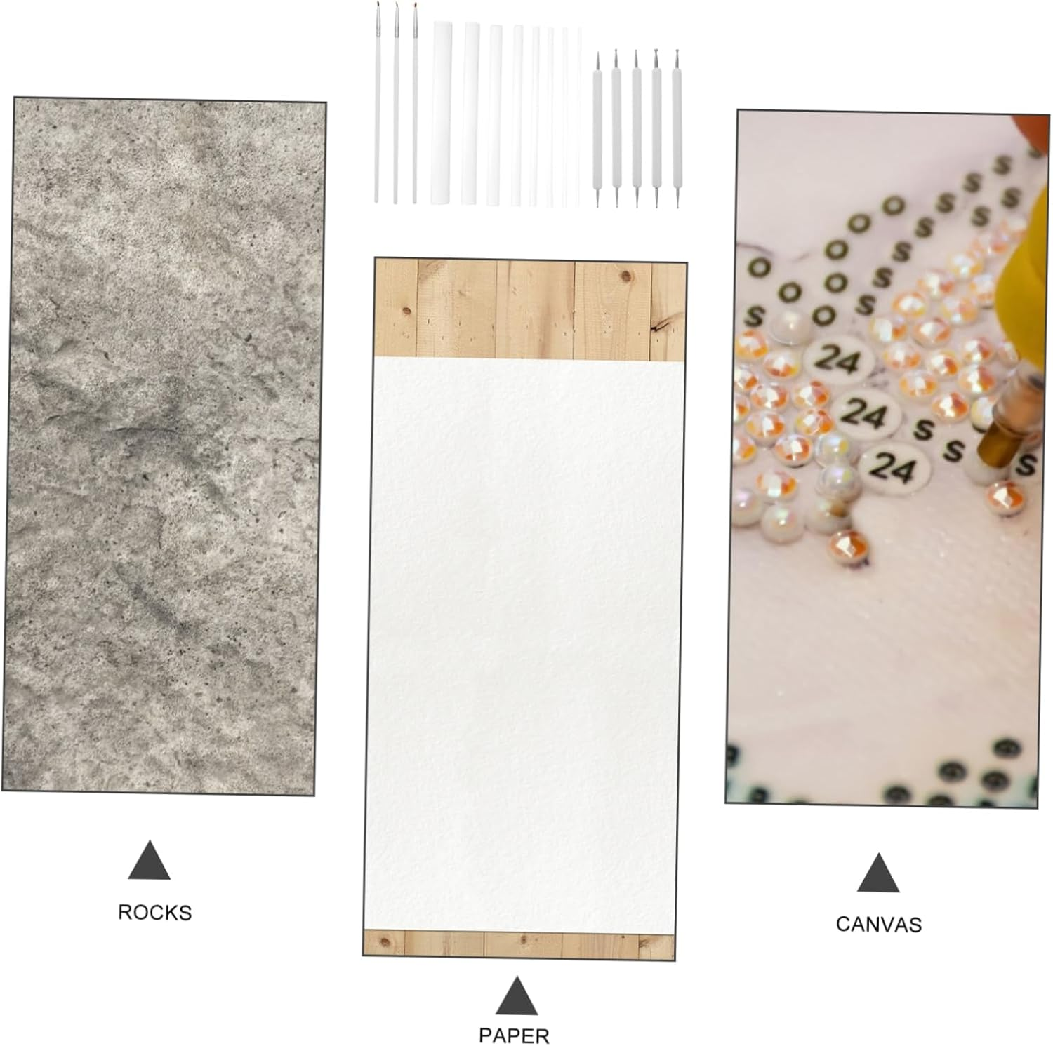 Anneome Mandala Dotting Tools Set 16-Piece Acrylic Painting Pens for Rock Projects and Doodling image number 1