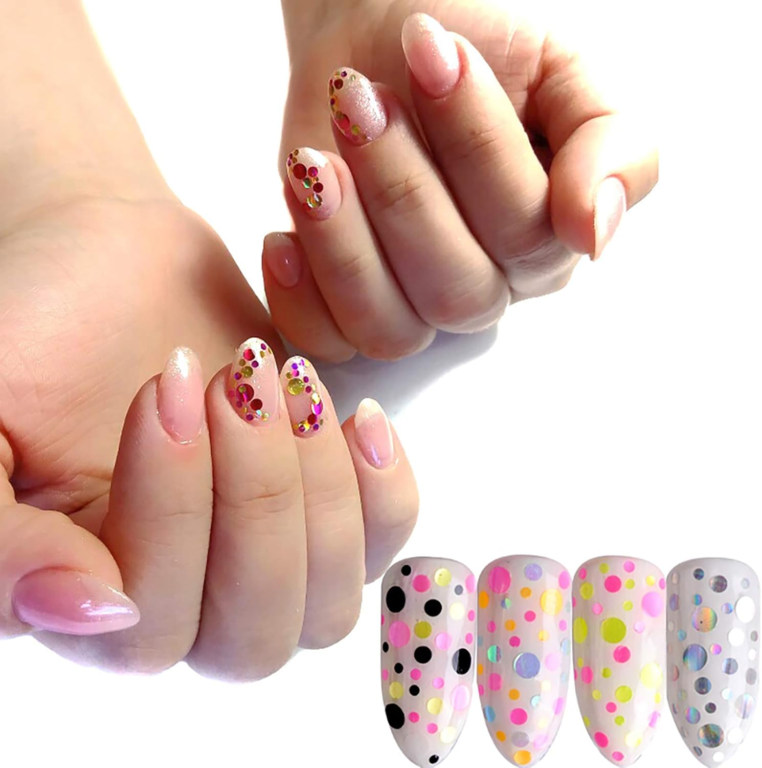 1 Big Box Super Shine Nail Sequins Nail Accessories Nail Glitter Decoration image number 3