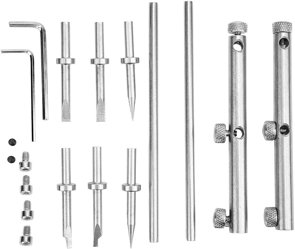 Lens Wrench, Stainless Steel Spanner Wrench,10-110Mm Repair Tool Set, Professional for Most Camera Lens Repairing image number 6