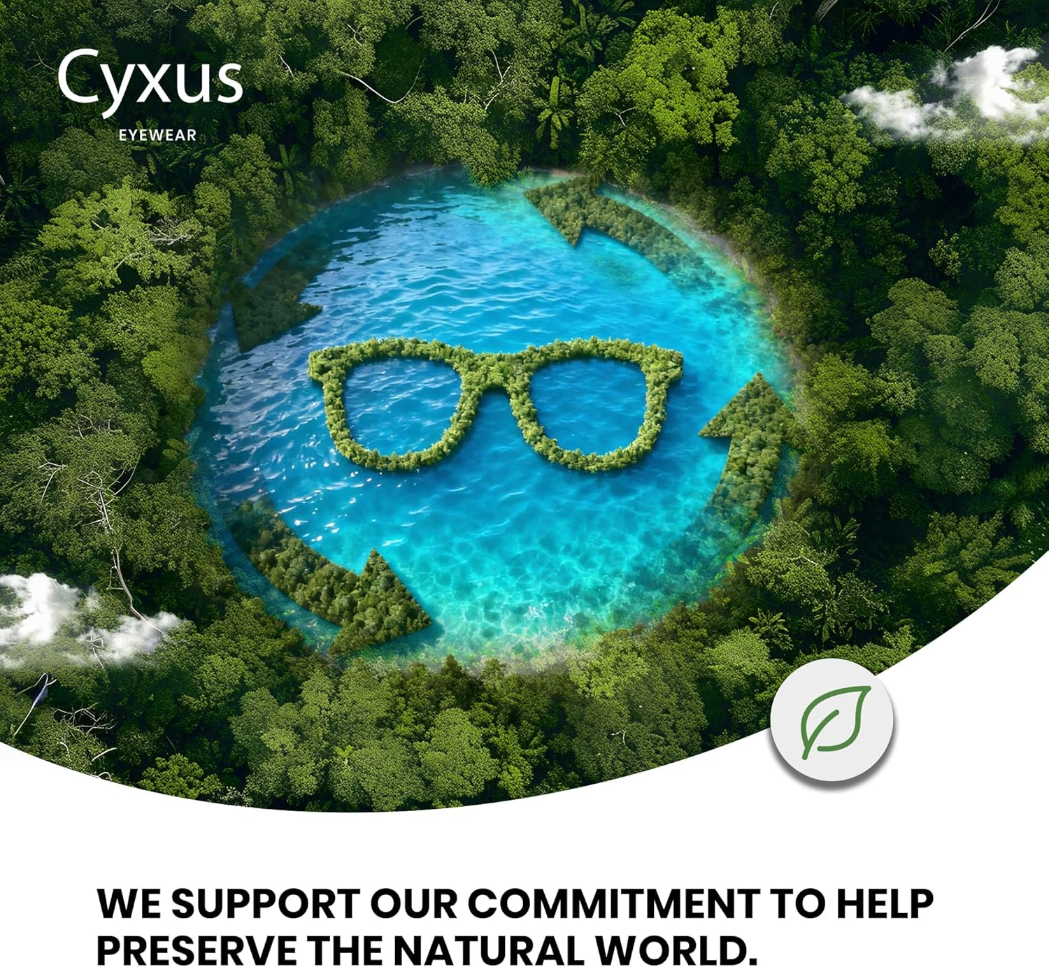 Cyxus Blue Light Glasses for Women, Blue Light Blocking Eyeglasses for Women, round Computer Eyewear anti Eye Strain Glasses image number 3