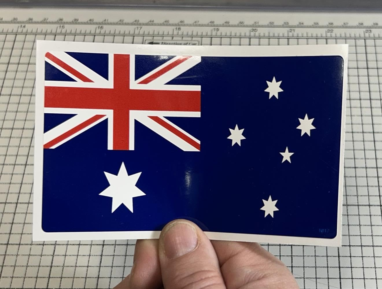 Gear Tatz - Australian Flag - Bumper Sticker - 3 X 5 Inches - Professionally Made in the USA - Vinyl Decal image number 4