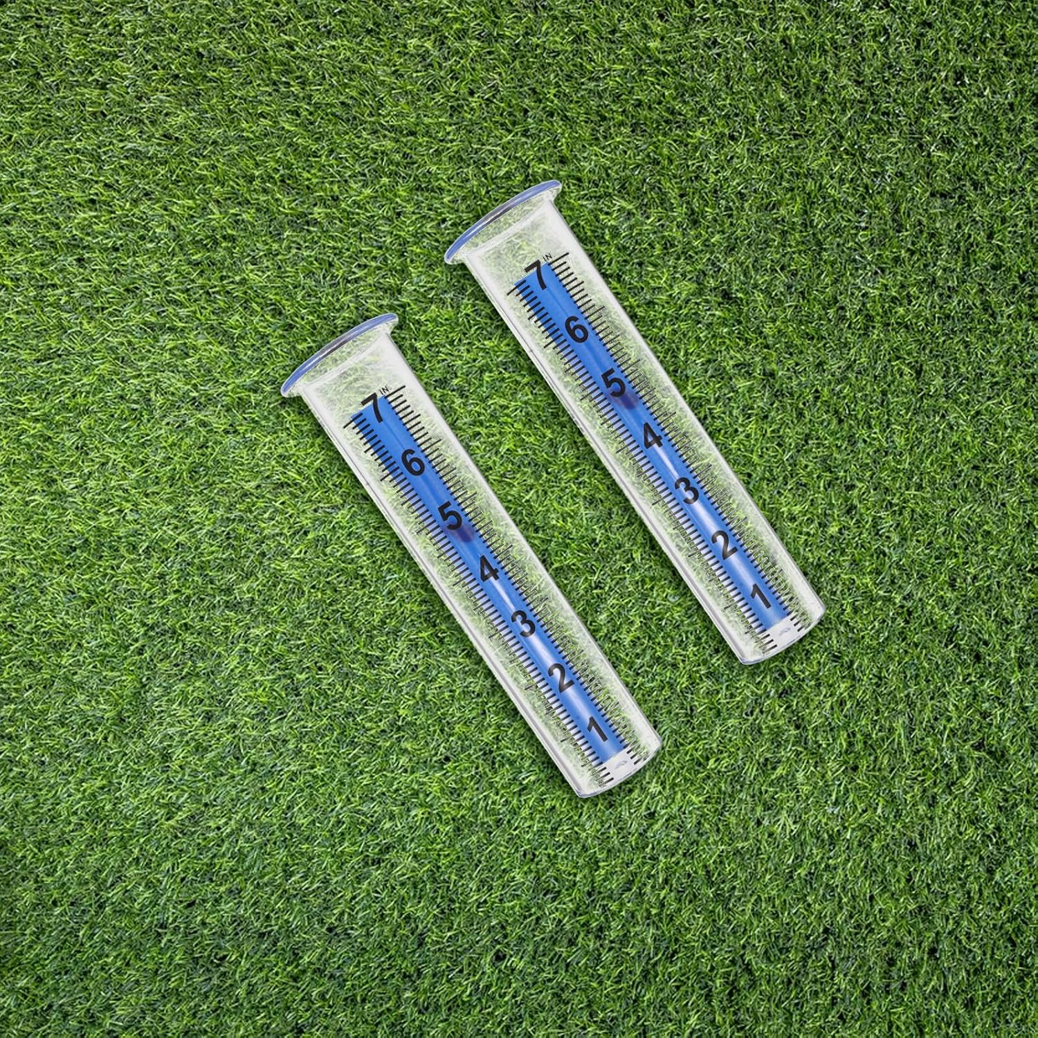 Outanaya 4PCS Transparent Plastic Rain Gauge Replacement Tubes Anti-Crack and Frost-Resistant Accurate Measurement for Garden Lawn Irrigation and Weather Monitoring image number 6