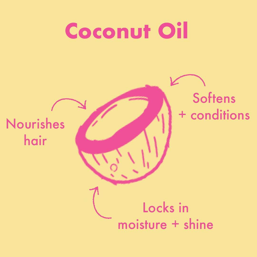 Umberto Giannini Banana Butter Nourishing Superfood Shampoo, Vegan & Cruelty Free Moisturising Formula for Dry, Textured or Frizzy Hair, 250 Ml