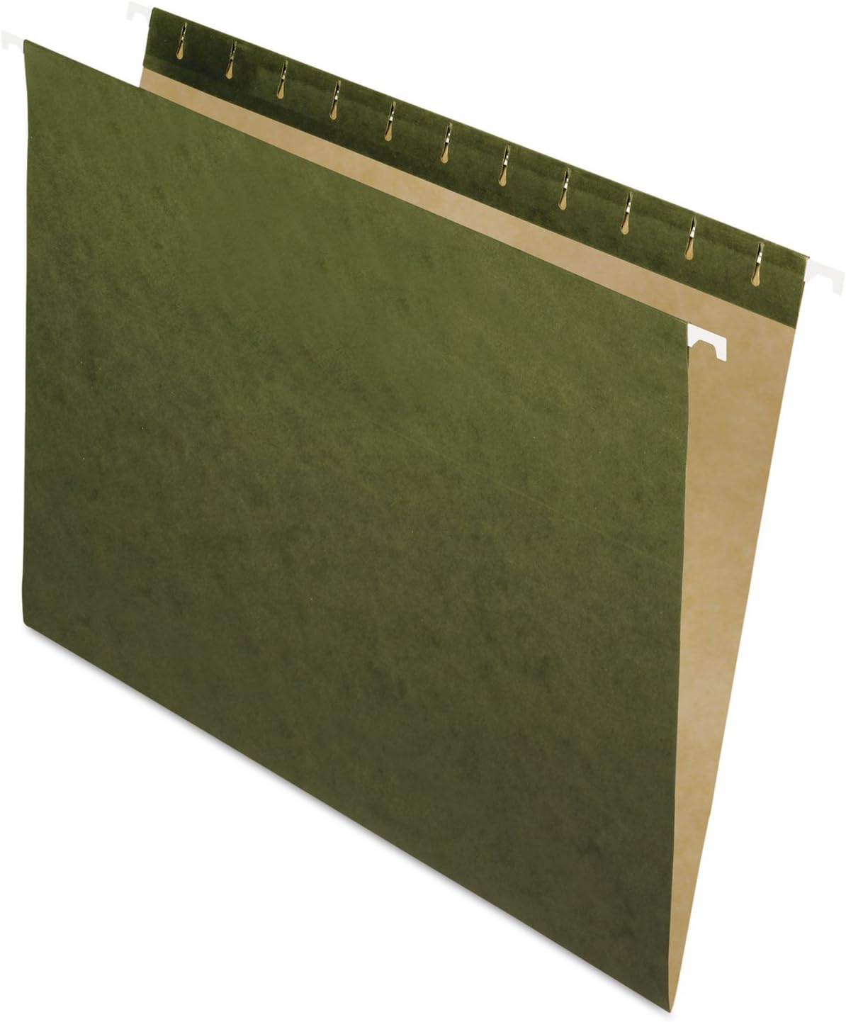 Pendaflex Essentials Hanging Folders, Letter Size, No Tabs, Standard Green, 25 per Box (81600) image number 6