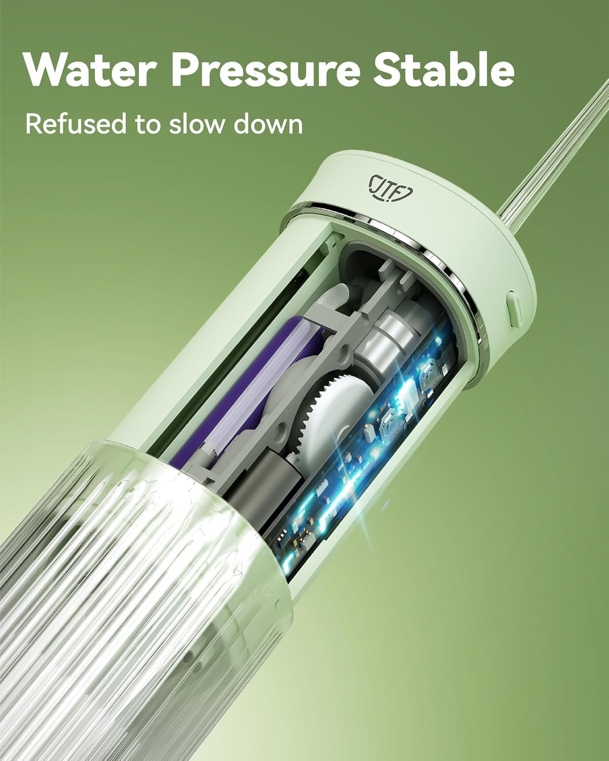 Portable Mini Water Flosser - Travel Oral Irrigator with Telescopic Water Tank, 4 Modes, and IPX7 Waterproof Design - Perfect for Braces, Bridges, and Home & Travel Dental Care image number 3