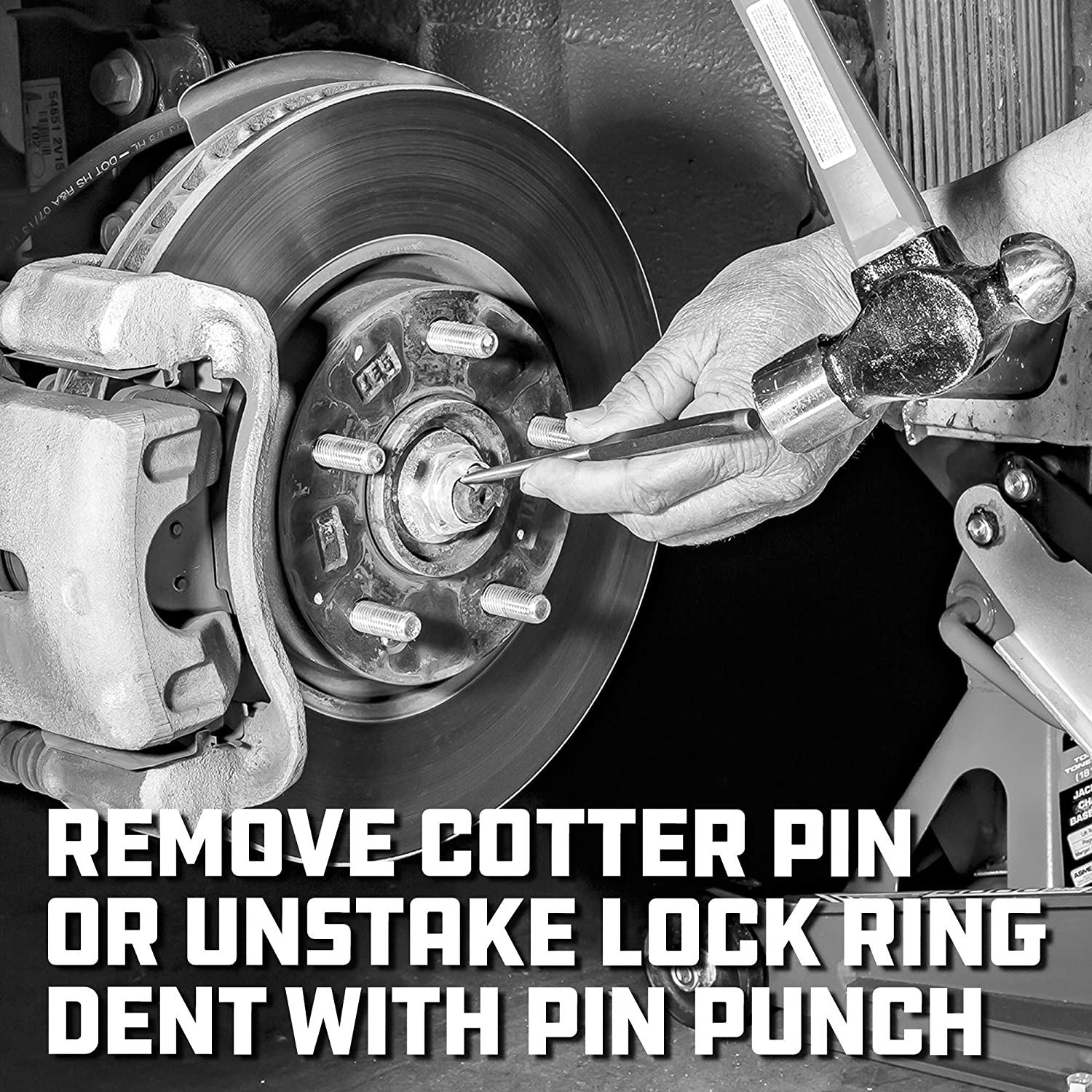 Powerbuilt 648635 Kit 10 Axle Nut Socket Tool Set image number 6