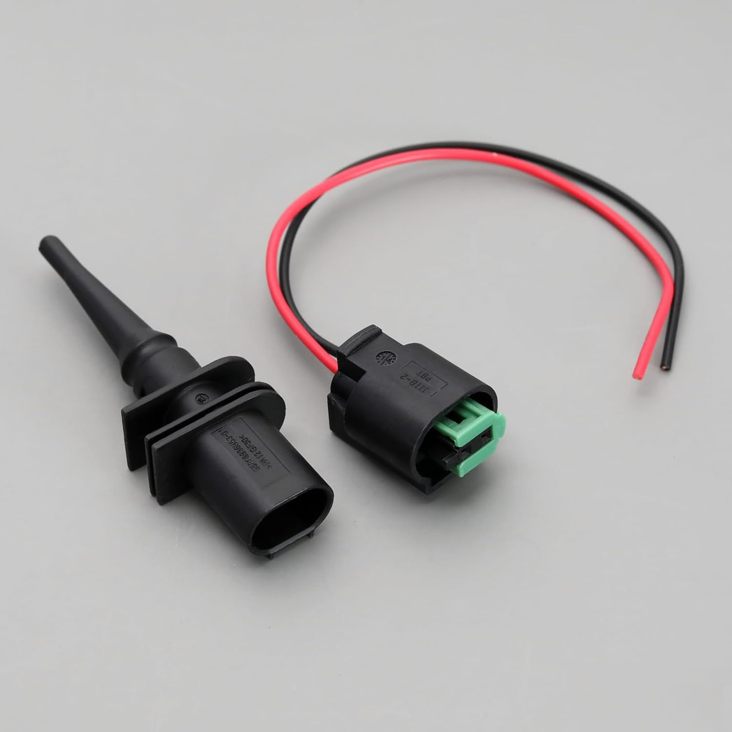 Be in Your Mind 2Pcs Ambient Air Temperature Sensor & Plug Wires 61138365340 61130005199 65816905133 Compatible with BMW MINI Exterior Ambient Air Temp Sensor image number 6