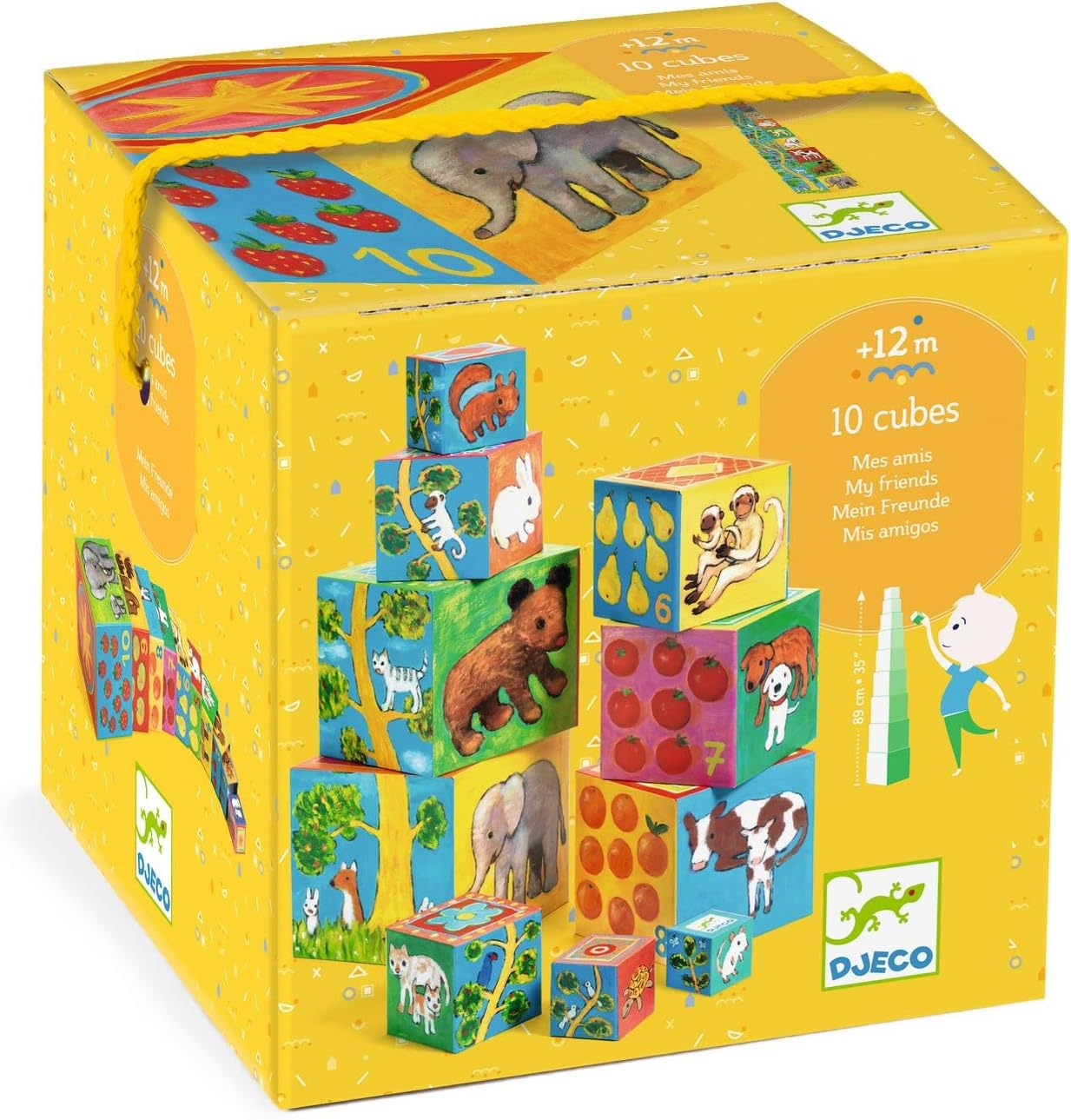 Djeco DJ08506 My Friends Blocks