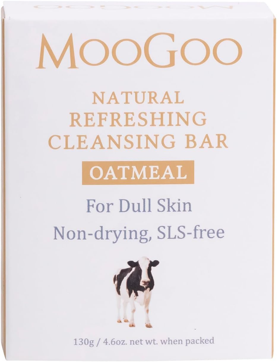 Moogoo Natural Hydrating Cleansing Bar Oatmeal 130G