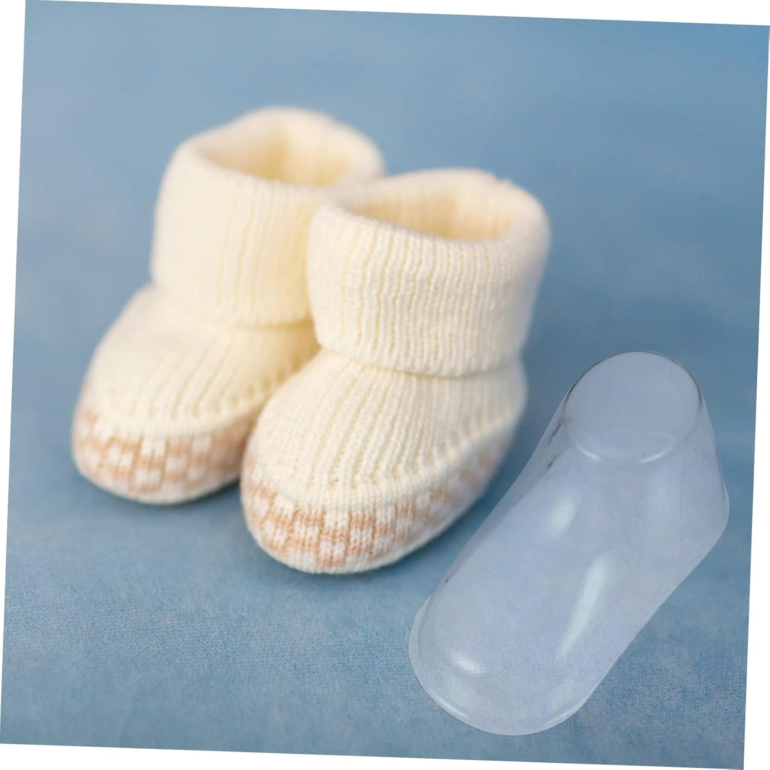 40Pcs Foot Booties Display Stand Boy Girl Shoes Holder Socks Display Holder Sturdy Boys and Girls Shoes image number 1