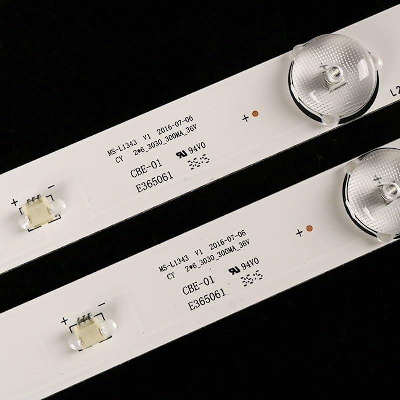 8Pcs X32 Inch LED Backlight Strip Compatible with Tv MS-L1343 JL.D32061330-081AS-M FZD-03 E348124 HM 32V L2202 L1074 6-Leds 6V 580Mm image number 5