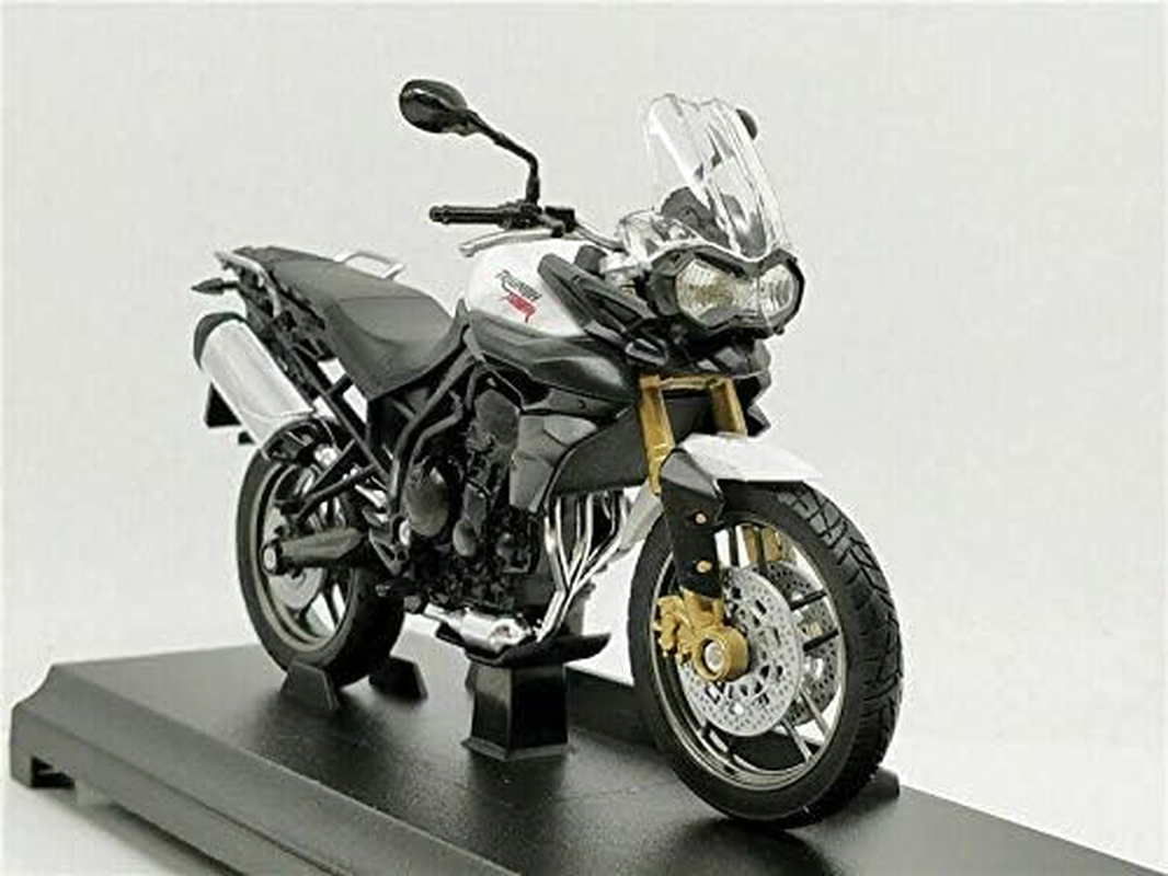 Welly 1:18 Triumph Tiger 800 Motorcycle Bike Model Toy New in Box image number 3