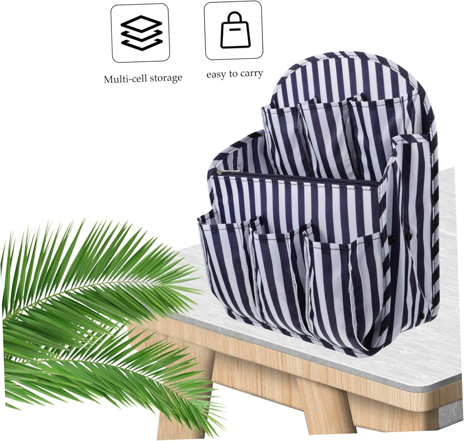 Ipetboom Business Trip Backpack Organizer Insert Multi-Pocket Wallet Holding Bag for Tidy Storage image number 6