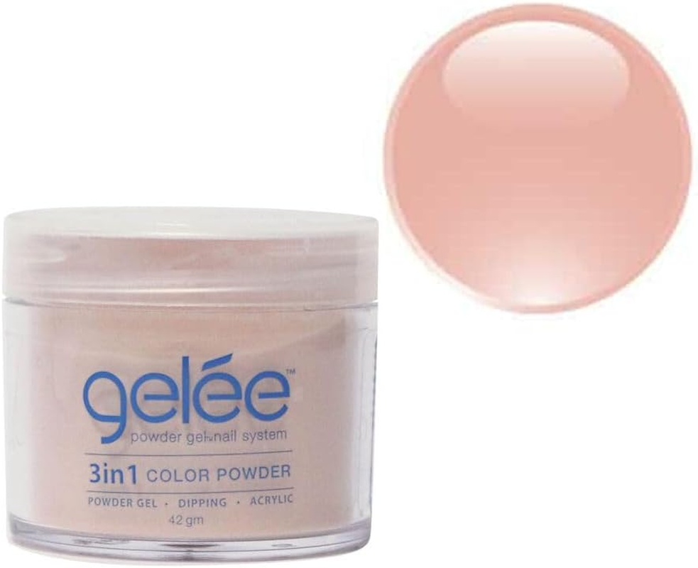 Gelee 3 in 1 Acrylic Dip Dipping Powder Gel Nail GCP11 - Bare Skin - 42G