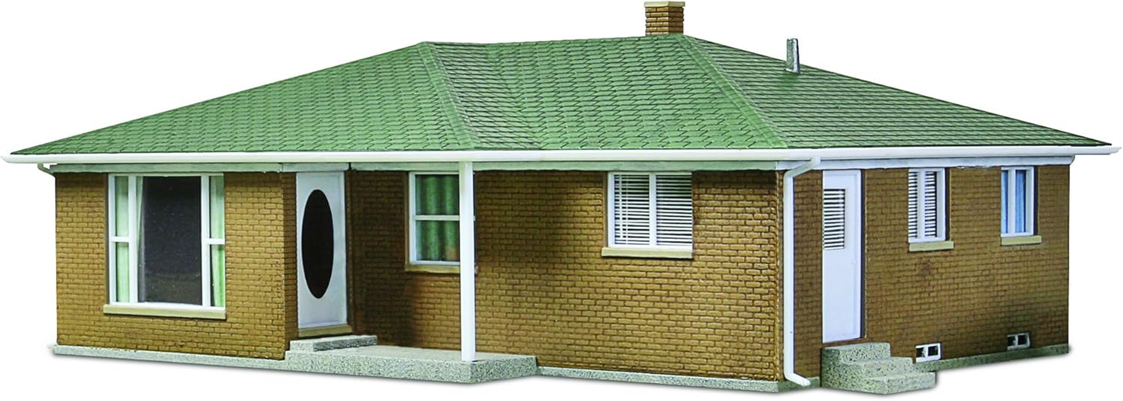 Walthers Cornerstone HO Scale Model Kit - Company House Pkg(2) - American Bungalow image number 3