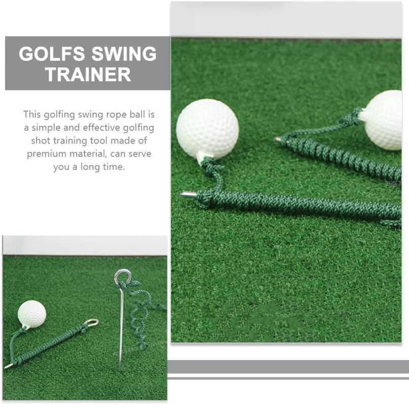 TOVINANNA Golf Swing Training Aid Tool Improve Swing Ability Golf Trainer for Right Left Handed Golfers image number 4