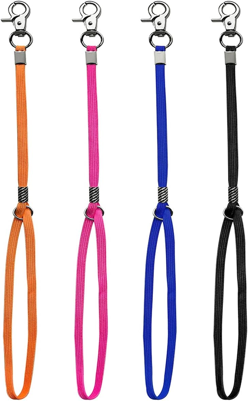 Periflowin Pet Dog Grooming Loop Pet Bathing Tether Straps Heavy Duty Nylon Restraint Noose for Pet Bathing - 4 Pack 22 Inches