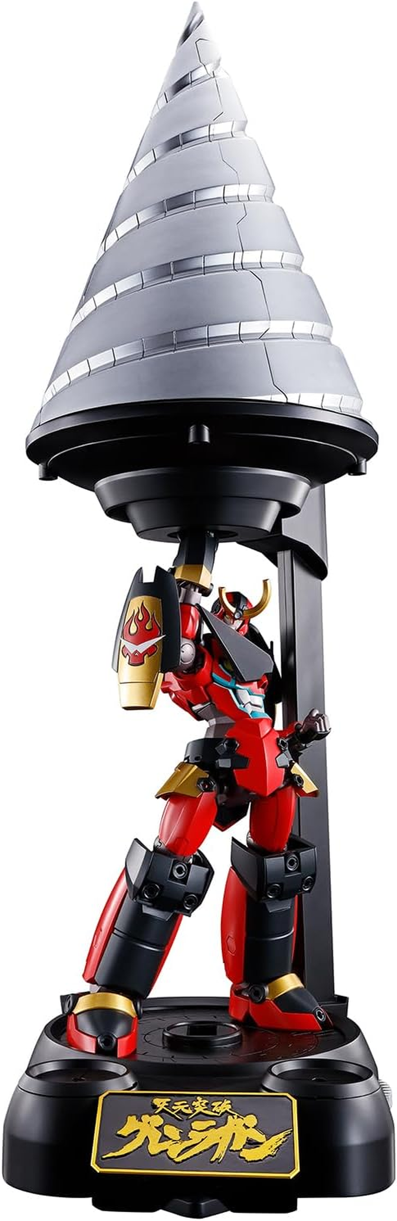 Tamashii Nations - Tengen Toppa Gurren Lagann - Soul of Chogokin - Gx -107 Gurren Lagann & Giga Drill Set image number 2