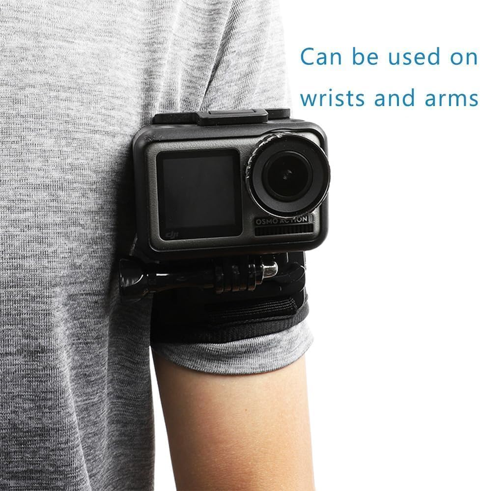 Wrist Strap Mount Compatible with Gopro Hero 13 12 11 10 Max 9 8 7 6 5 Session, Insta360 and Most Action Camera image number 3