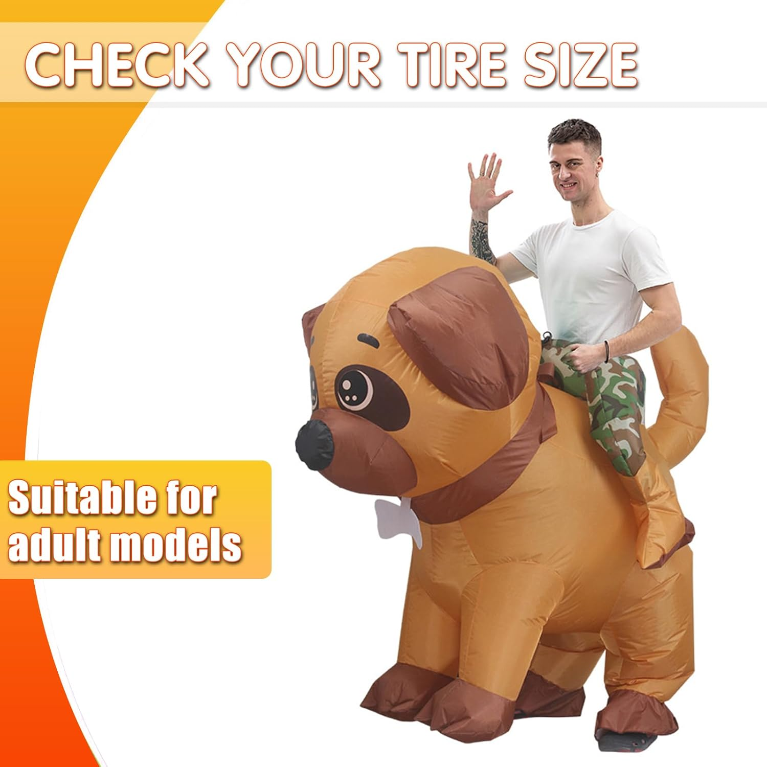 LIODUX Inflatable Costume Adult, Halloween Blow up Costumes for Adults Ride on Costume, T-Rex, Velociraptor, Dinosaur Dress Air Blow-Up Deluxe Costumes for Halloween Cosplay Party