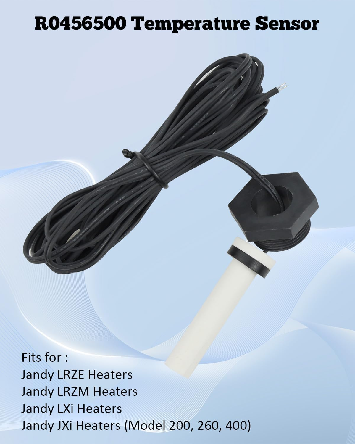 ULXIOM R0456500 Temperature Sensor Compatible with Jandy/Zodiac/Legacy Pool and Spa Heaters image number 1