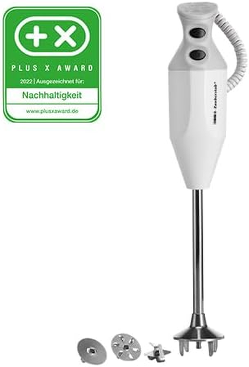 ESGE Zauberstab P 200 Professional Hand Blender White with Accessories up to 17,000 Rpm, 90860, White/Grey image number 1