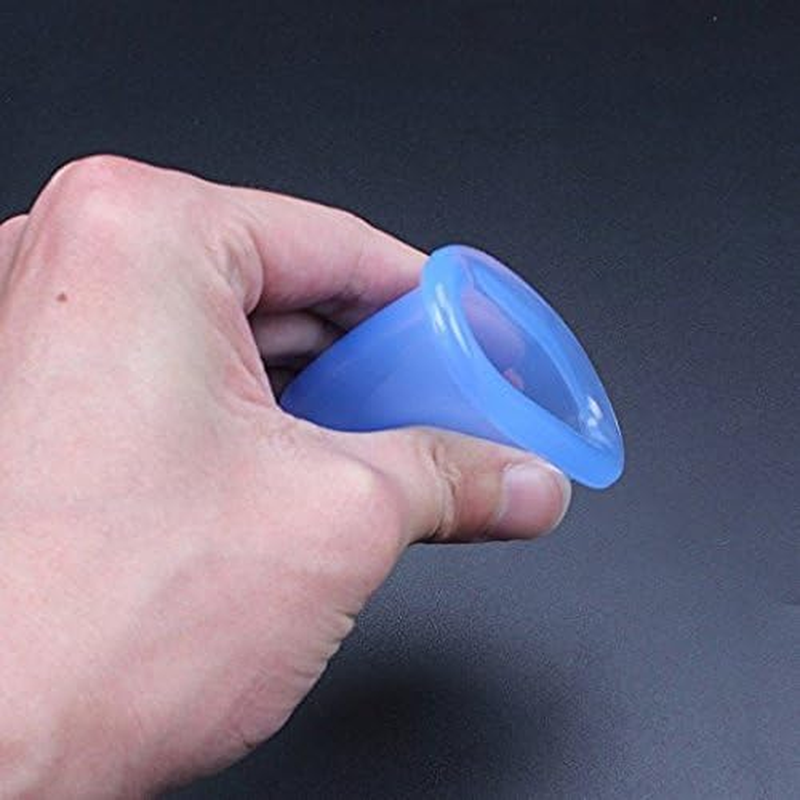 MEILI Silicone 2Pcs Cup Set - FDA Approved - Cupping Therapy for Cellulite Body Massage Suction Cups Therapy 2 Sizes Cups (1 Large + 1 Medium) image number 2