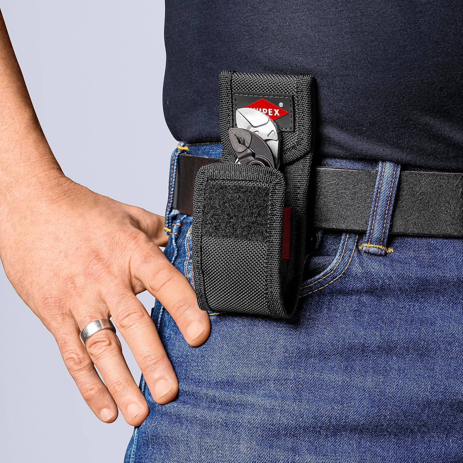 Knipex - 2 Pc Mini Pliers XS Set in Belt Pouch (002072V04XS) image number 2