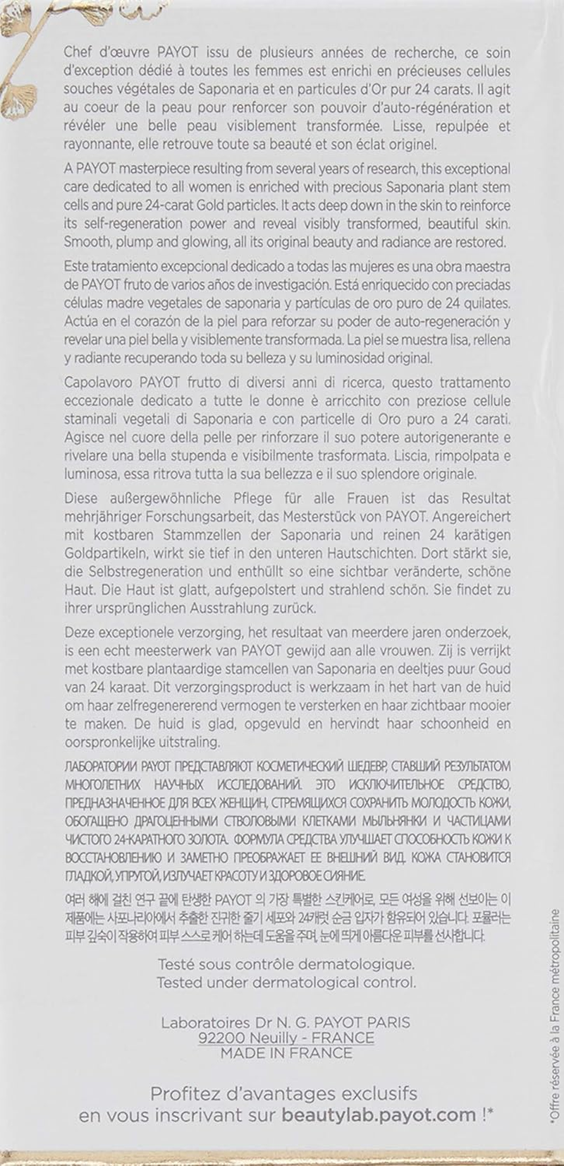 Payot L'Authentique (New - 2019) 50 Ml image number 3