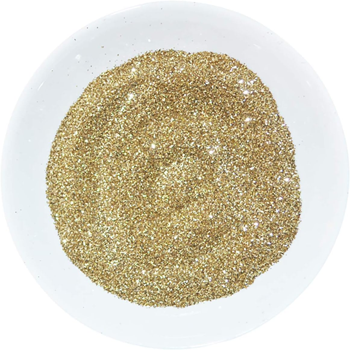 1 Pc Magic Fairy Nail Powders Shiny Holographic Nail Particle Nail Nail Powder Nail Pigment Champagne Gold image number 1