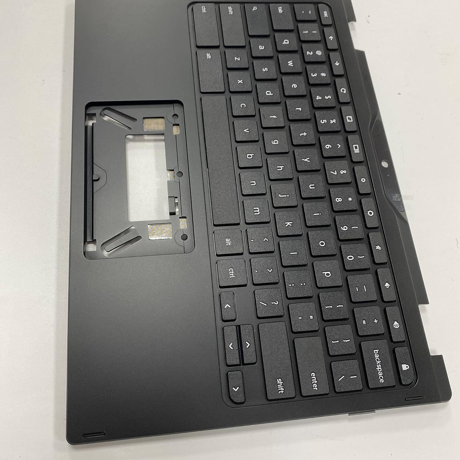 LTPRPTS Replacement Laptop Upper Case Palmrest Keyboard Assembly Part for Chromebook Spin CP511-2HT R752T R752TN 6B.H93N7.021 Black image number 6