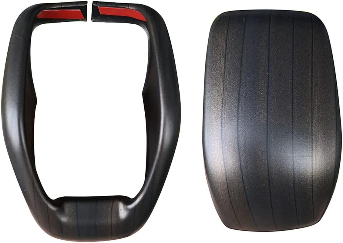 Ruihe Wood Grain Auto Gear Shift Knob Cover Trim Fit for Toyota RAV4 Highlander Venza 2019 2020 2021 2022 2023 2024 - Blue image number 2