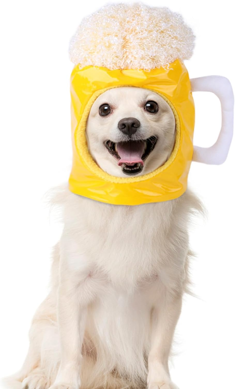 Pet Cute Hat, Beer Shaped Dog Hat for Small Puppy Party Costumes Festival Birthday image number 4