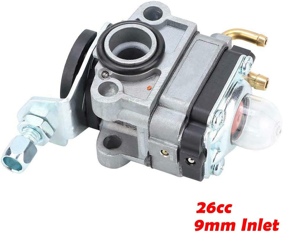Sagasave Lawn Mower Carburetor, 9Mm Carburetor Replacement Parts, Lawn Mower Engine Replace for Honda GX31 139 Trimmer image number 2