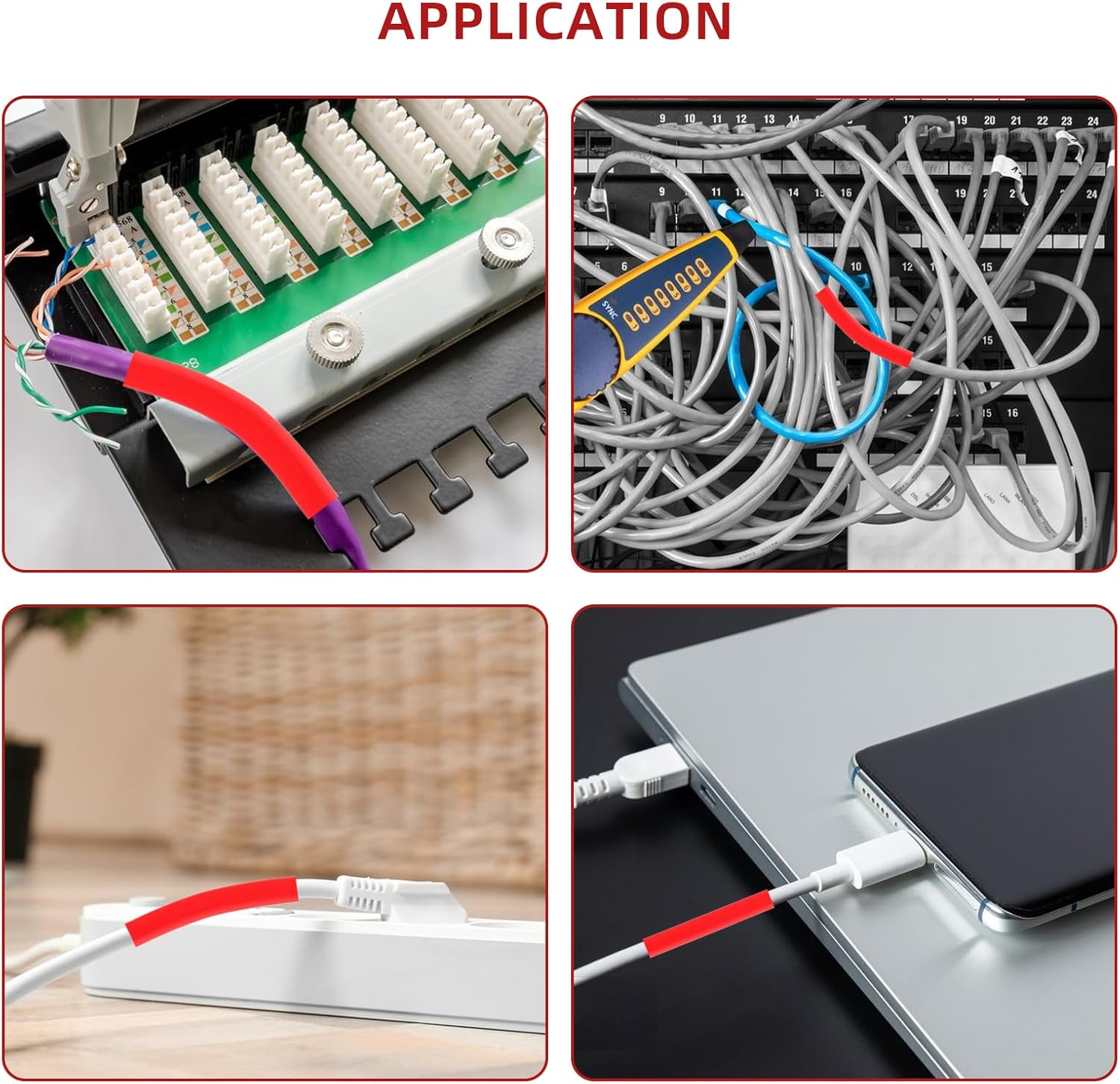 DIANN 780Pcs Wire Heat Shrink Tubing Kit Industrial Heat-Shrink Tubing for Wires 2:1 Marine Grade Heat Shrink Wrap Premium Large Electrical Waterproof Heat Shrink Tape 12 Sizes 4 Colored Assorted image number 1